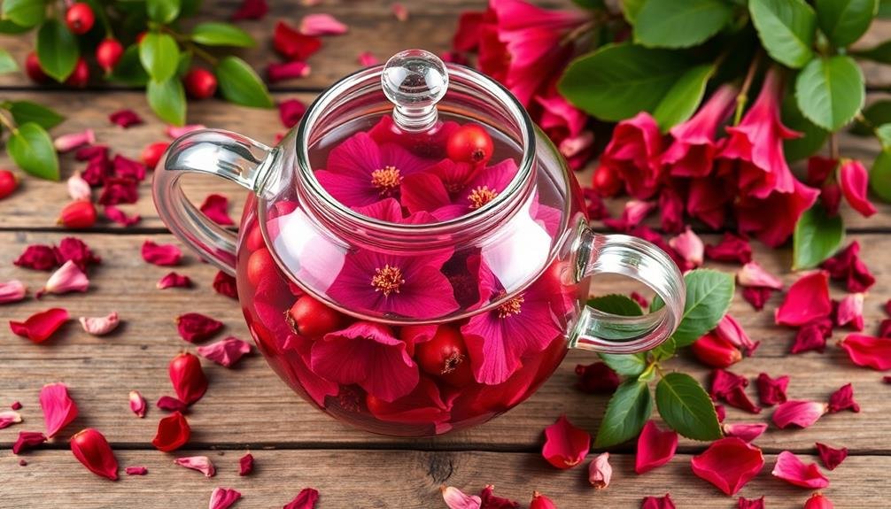floral herbal tea blend