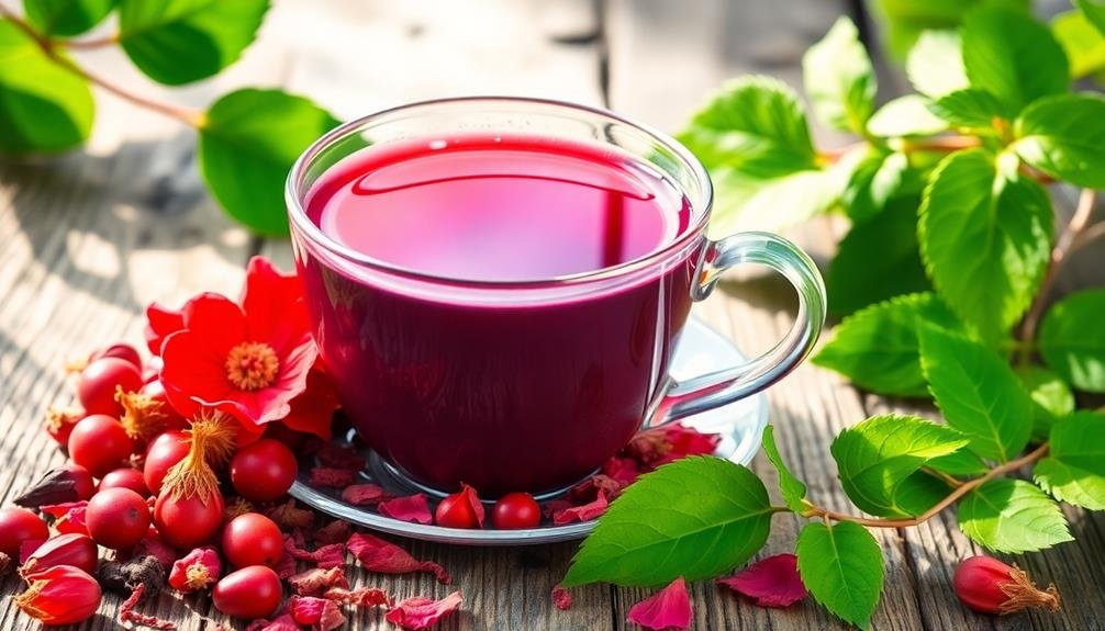 floral herbal tea blend