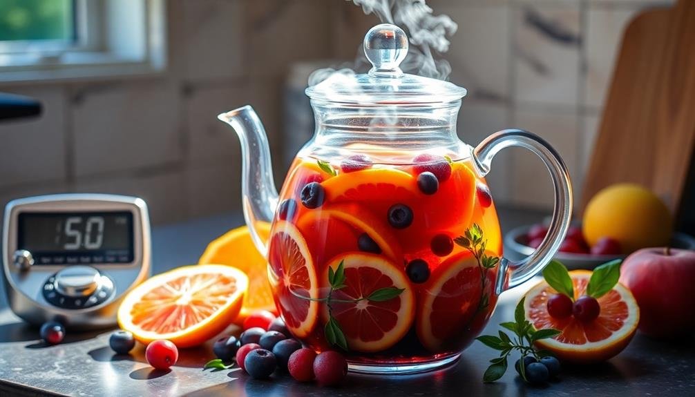 fruit tea infusion process