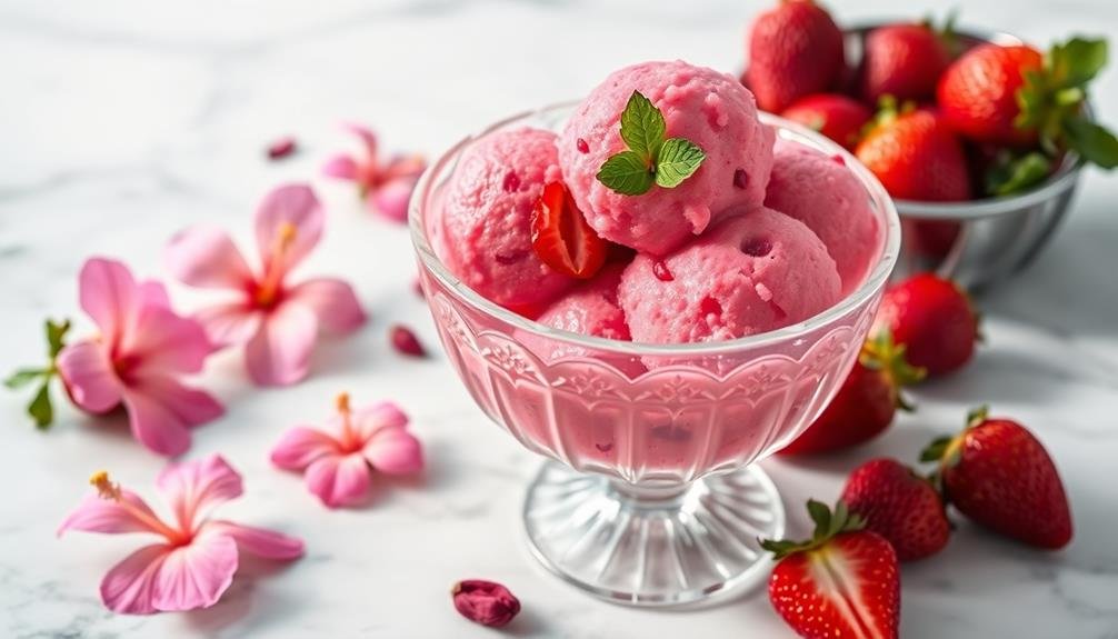 fruity frozen refreshing treat