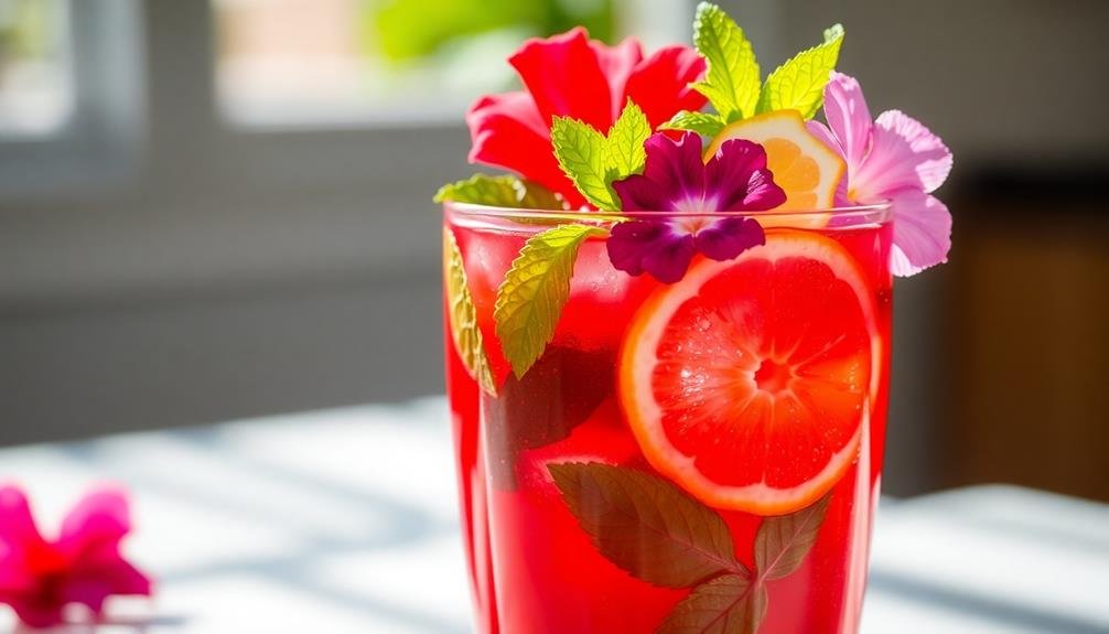garnish creatively for presentation