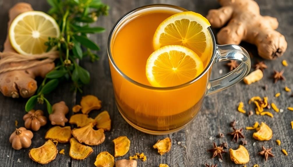 ginger lemon digestion aid