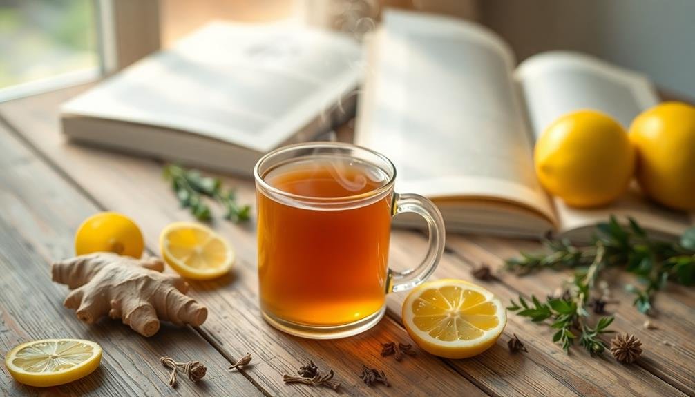 ginger lemon tea blend