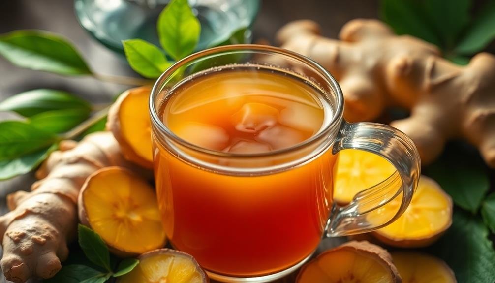 ginger tea reduces inflammation