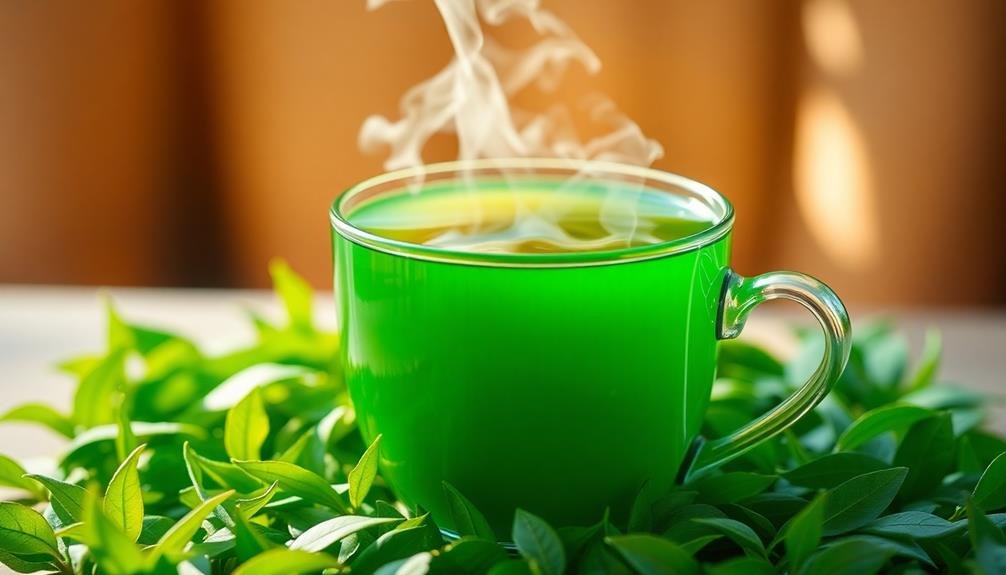 green tea skin radiance