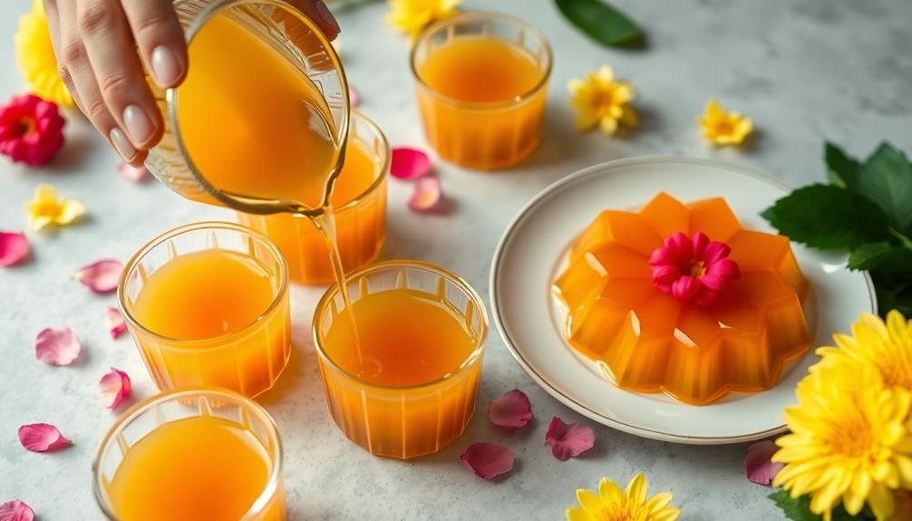 guided jelly preparation steps