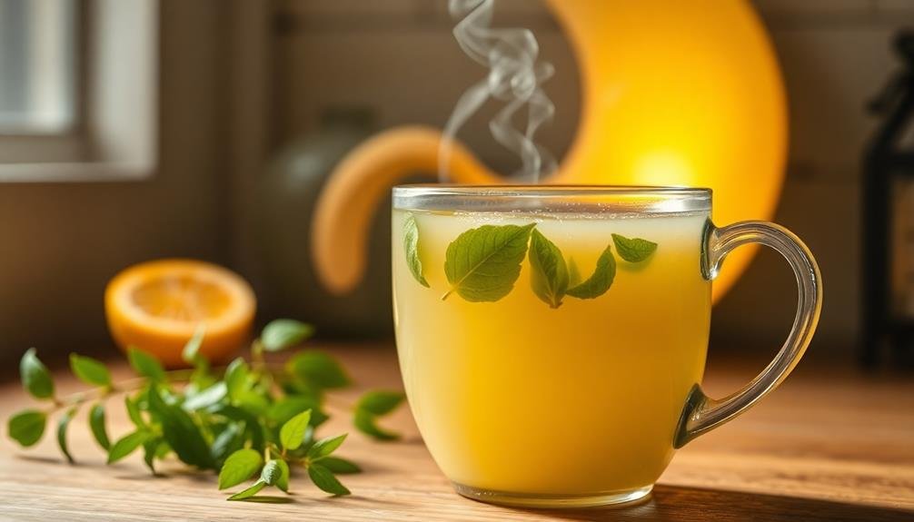 gut friendly lemon balm tea