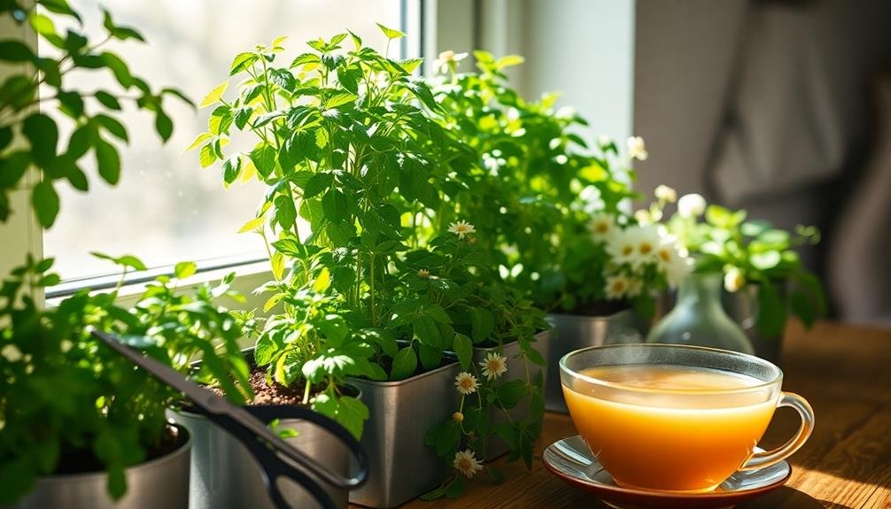 harvesting indoor herbs tips