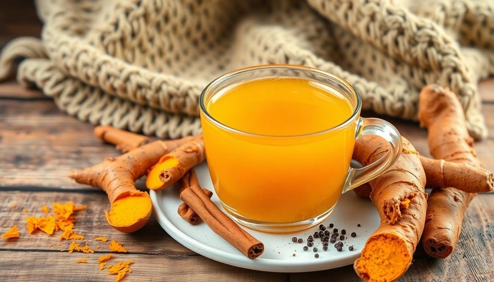 healing golden spice brew