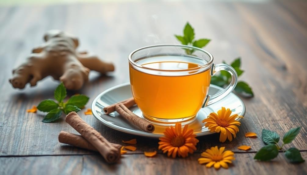 healing infusions anti inflammatory tea