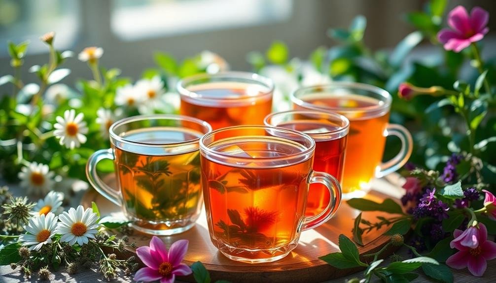 health advantages of herbal teas