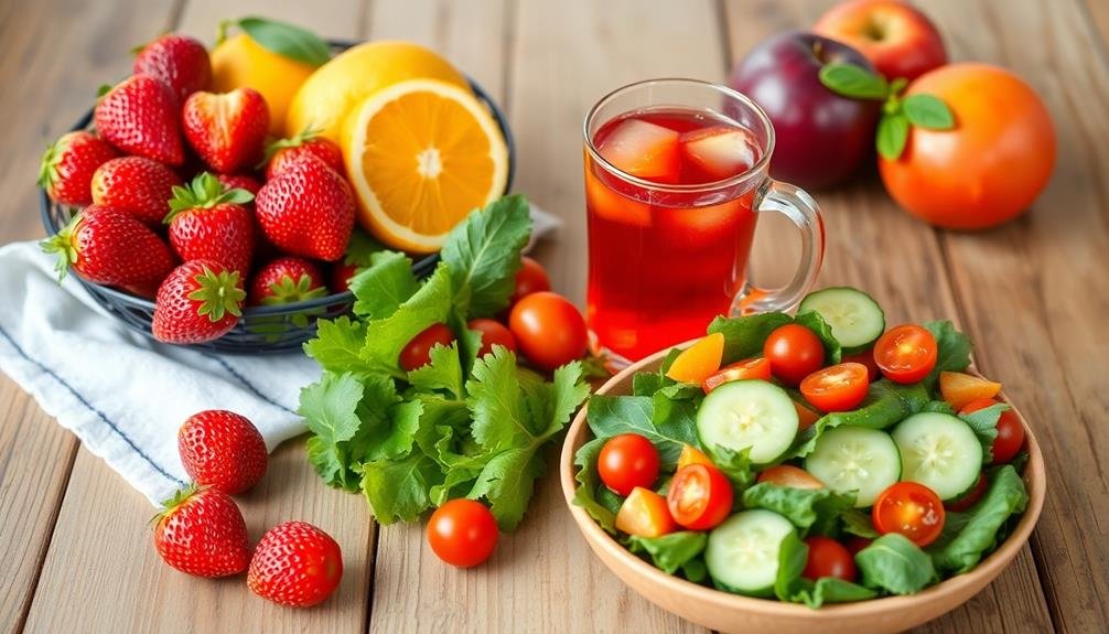 healthy fresh produce options