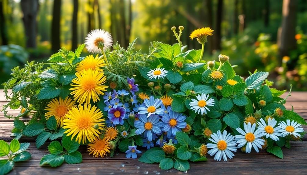 herb characteristics by season