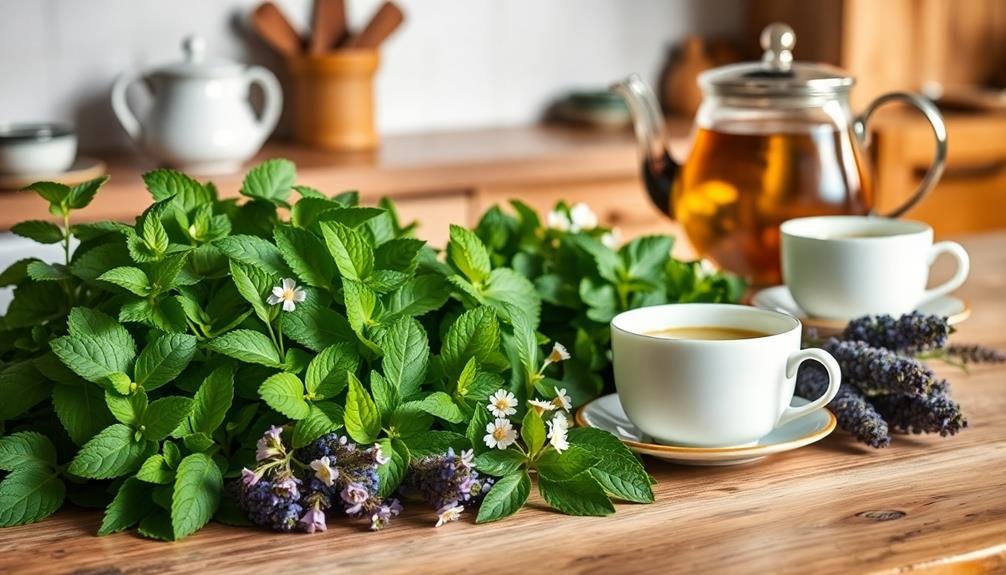 herb combination with lemon balm