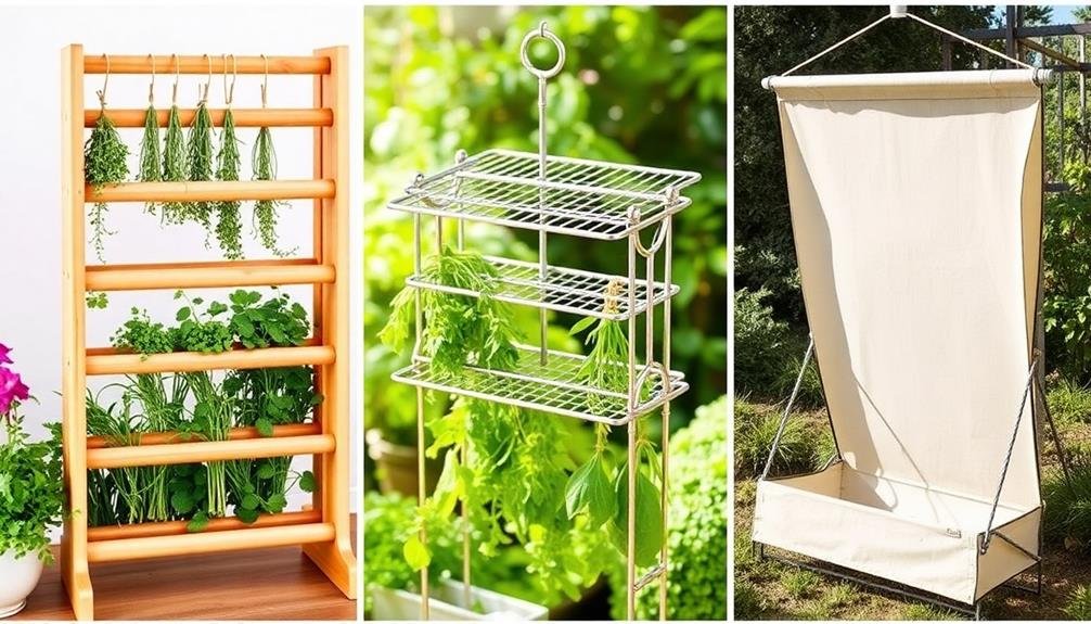 herb drying rack options