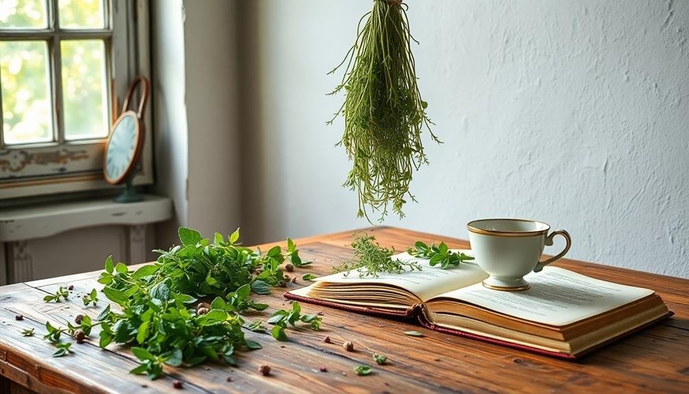 herb drying techniques for tea