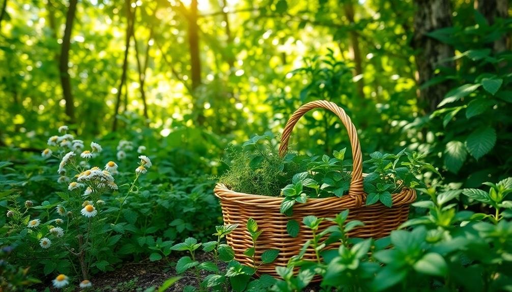 herb foraging tea guide