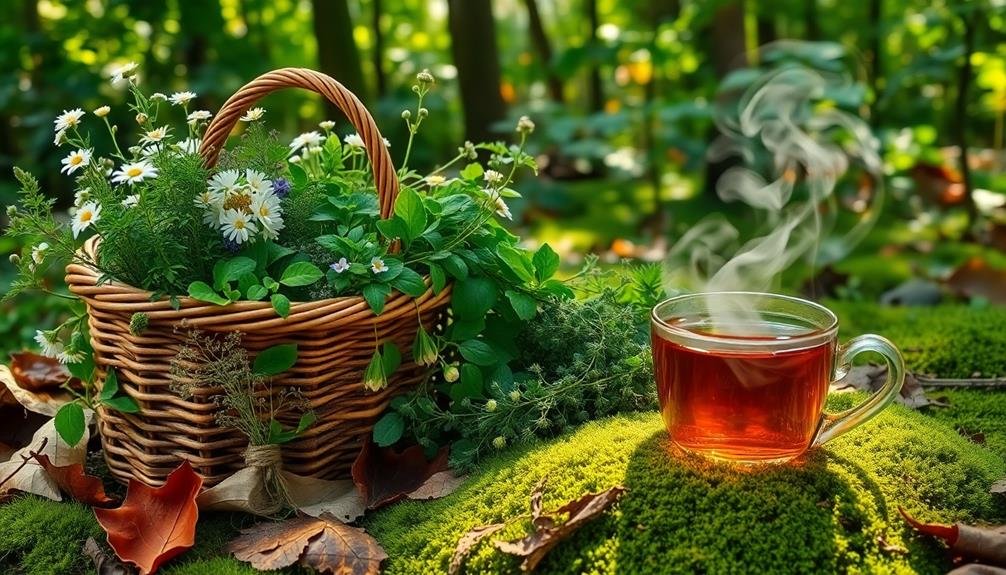 herb foraging tea tips
