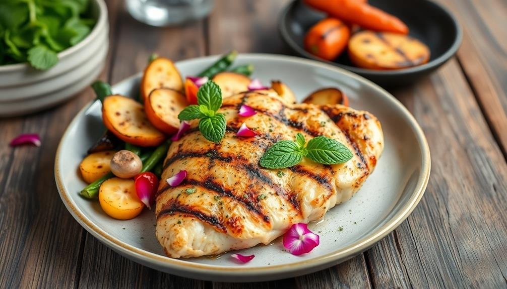 herb infused grilled chicken delight