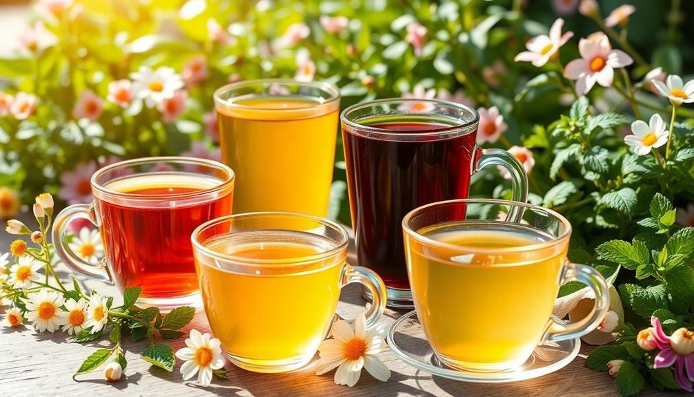 herbal and decaffeinated blends