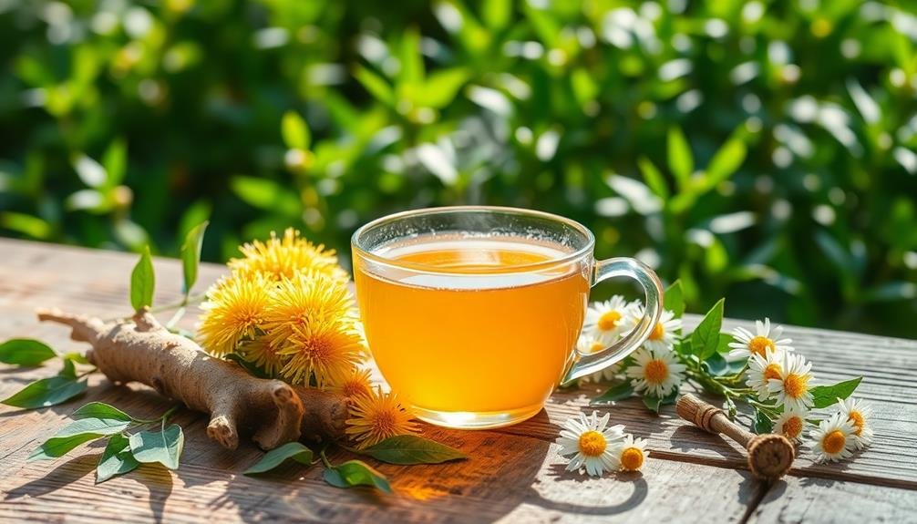 herbal blend dandelion chamomile