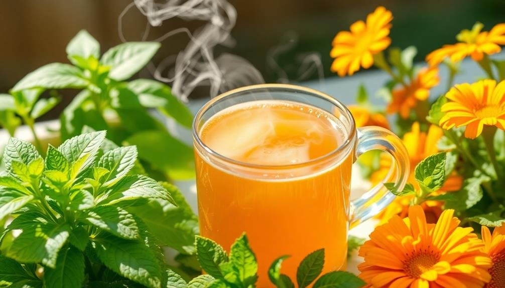 herbal blend lemon balm