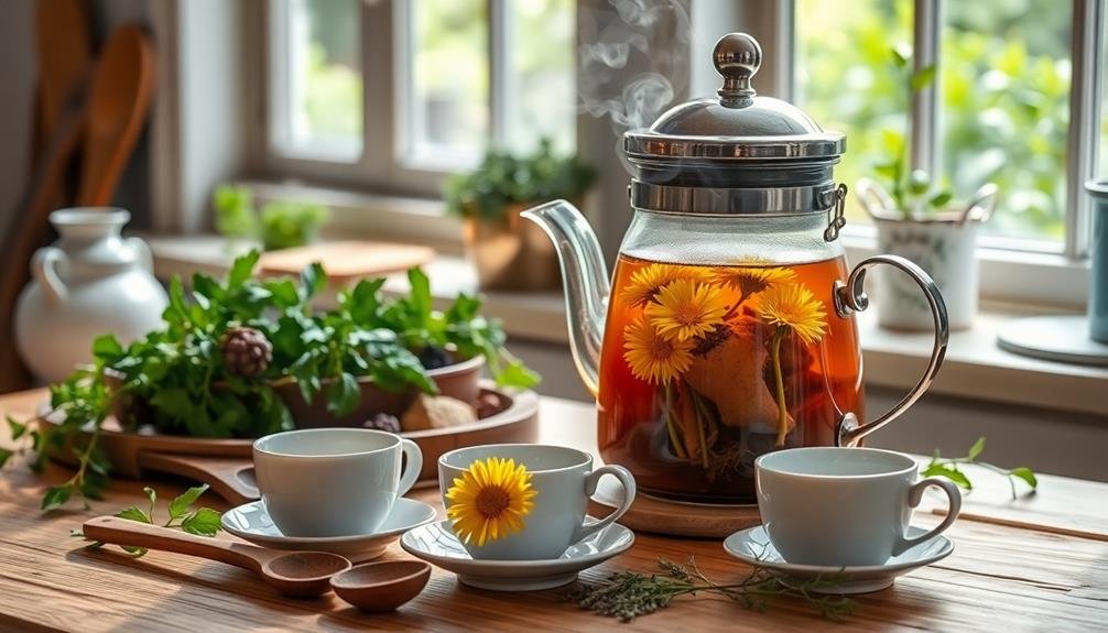 herbal infusion for wellness