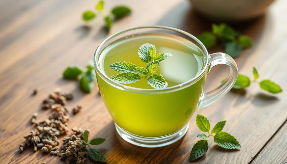 herbal infusion peppermint gotu kola