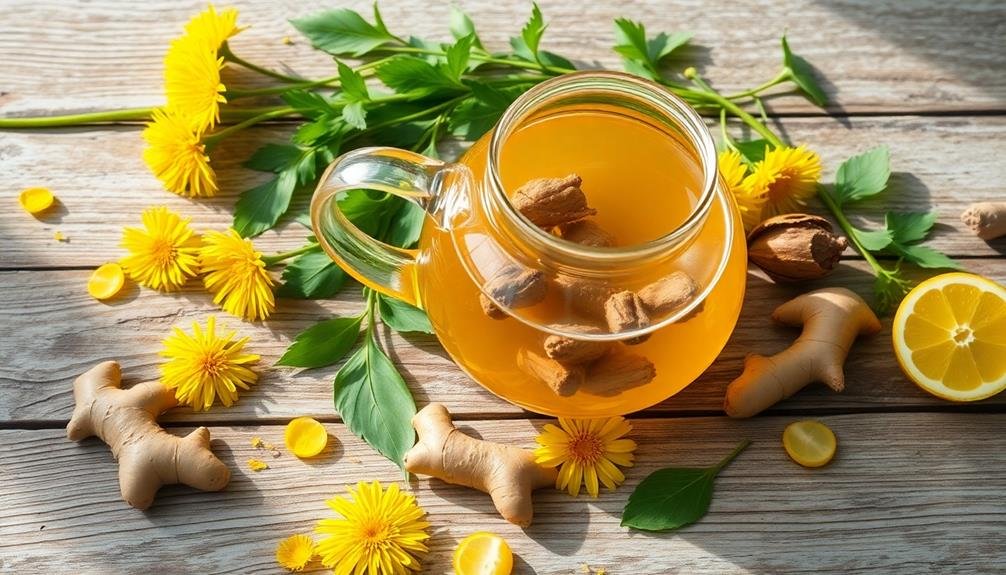 herbal remedy dandelion elixir