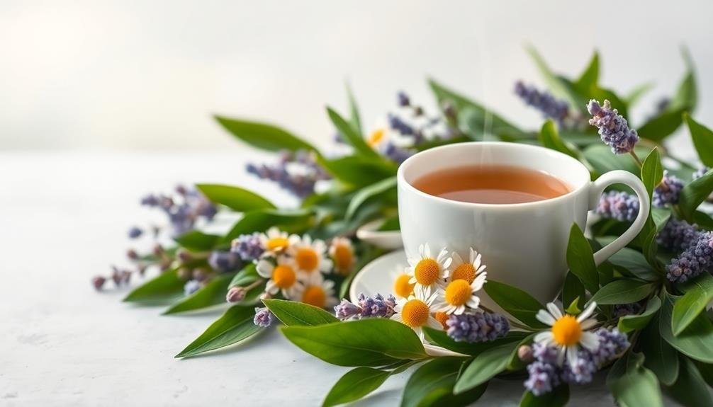 herbal tea alleviates anxiety