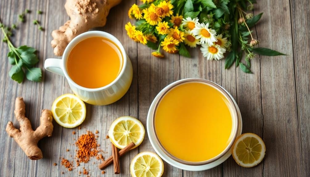 herbal tea anti inflammatory blends