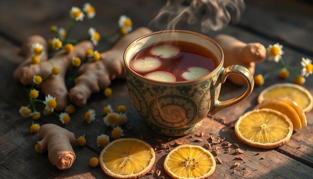 herbal tea blend infusion