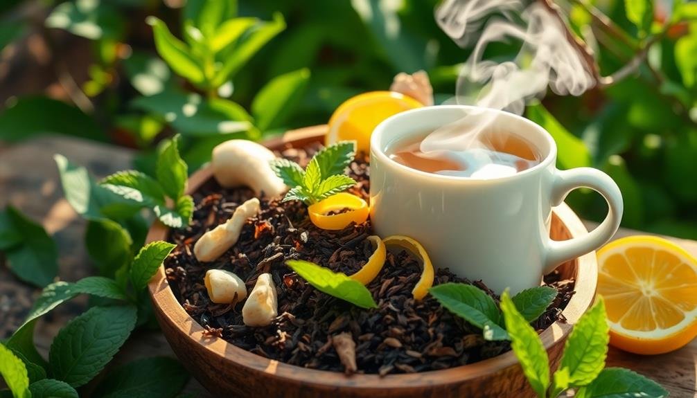 herbal tea blend ratios