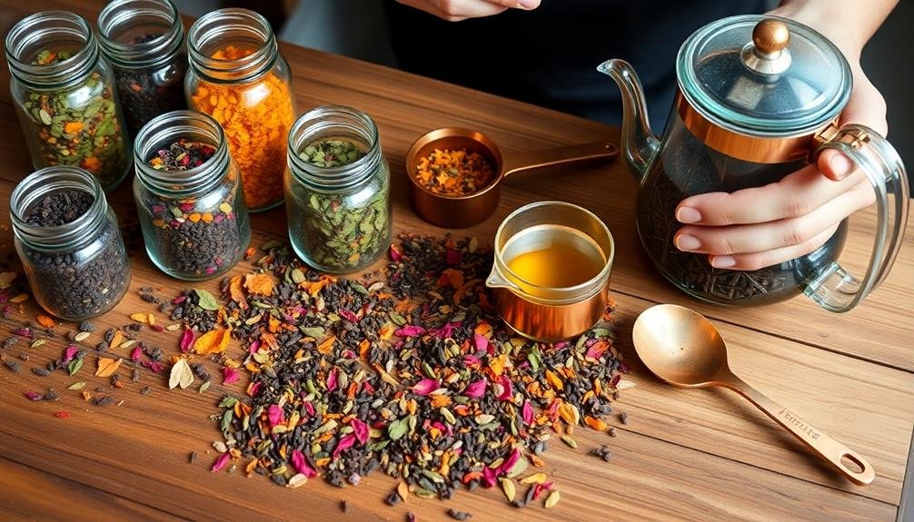 herbal tea blending activities