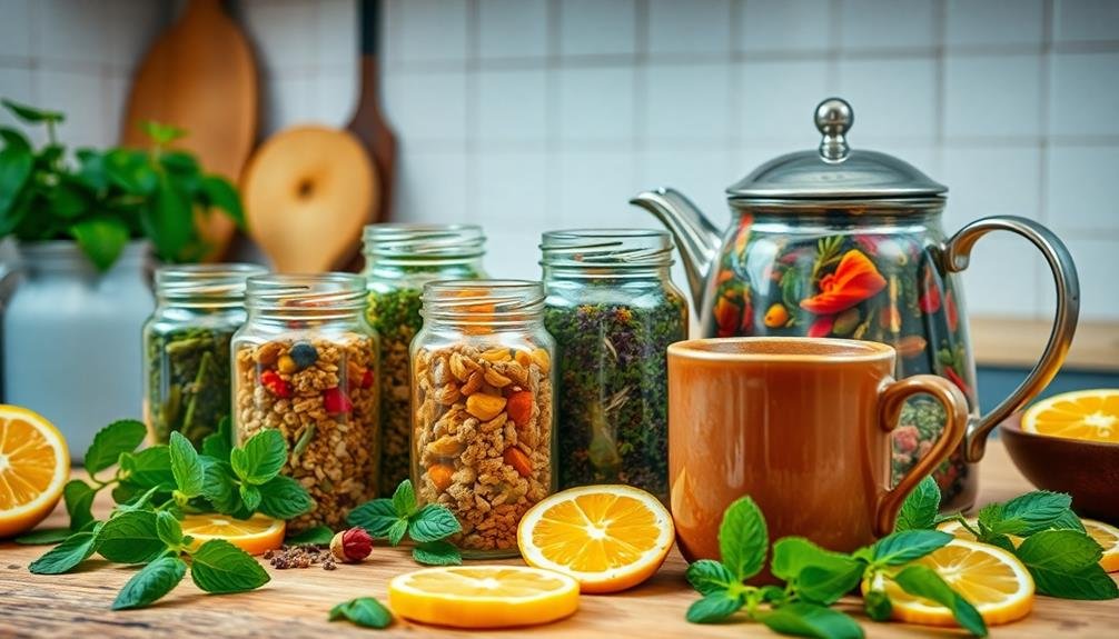 herbal tea blending advantages