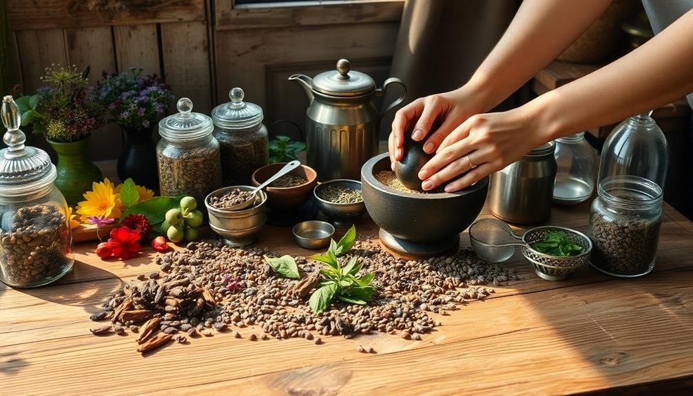 herbal tea blending workshop