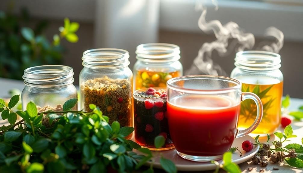 herbal tea blends fertility benefits