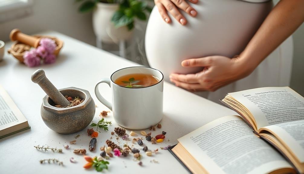 herbal tea blends for pregnancy