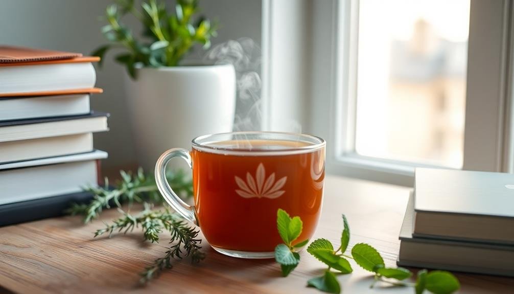 herbal tea boosts focus