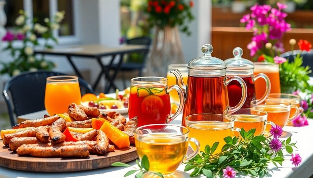herbal tea complementary advantages