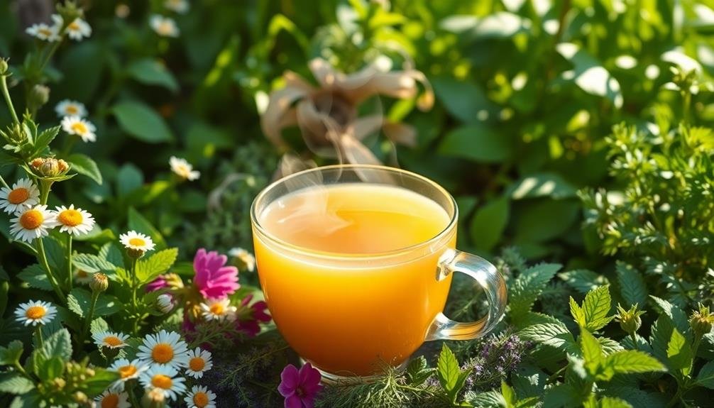 herbal tea conception benefits