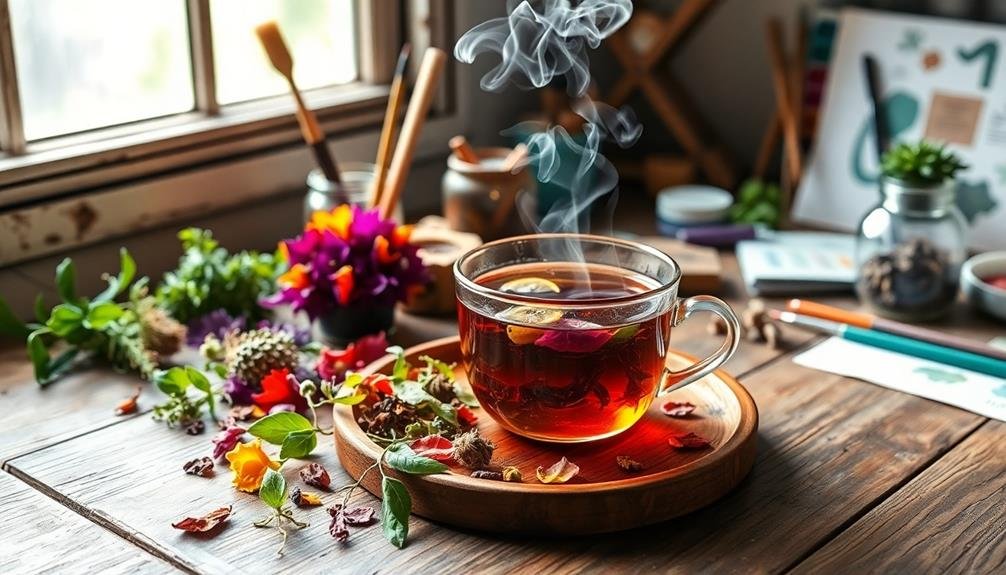 Unlock Your Artistic Flow: 5 Herbal Tea Rituals