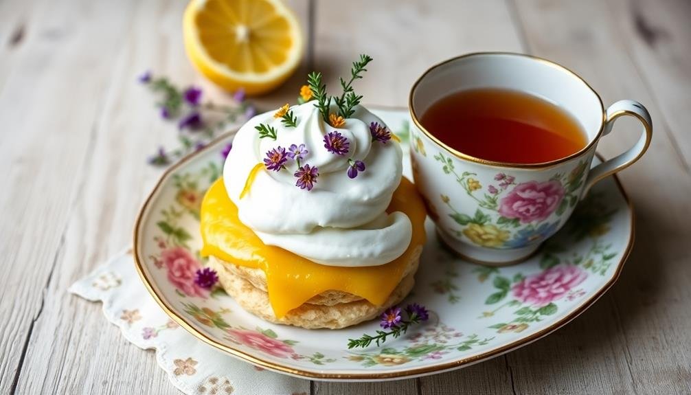herbal tea dessert combinations