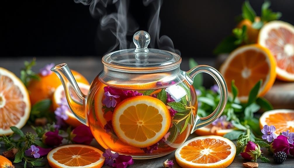 herbal tea detox blends