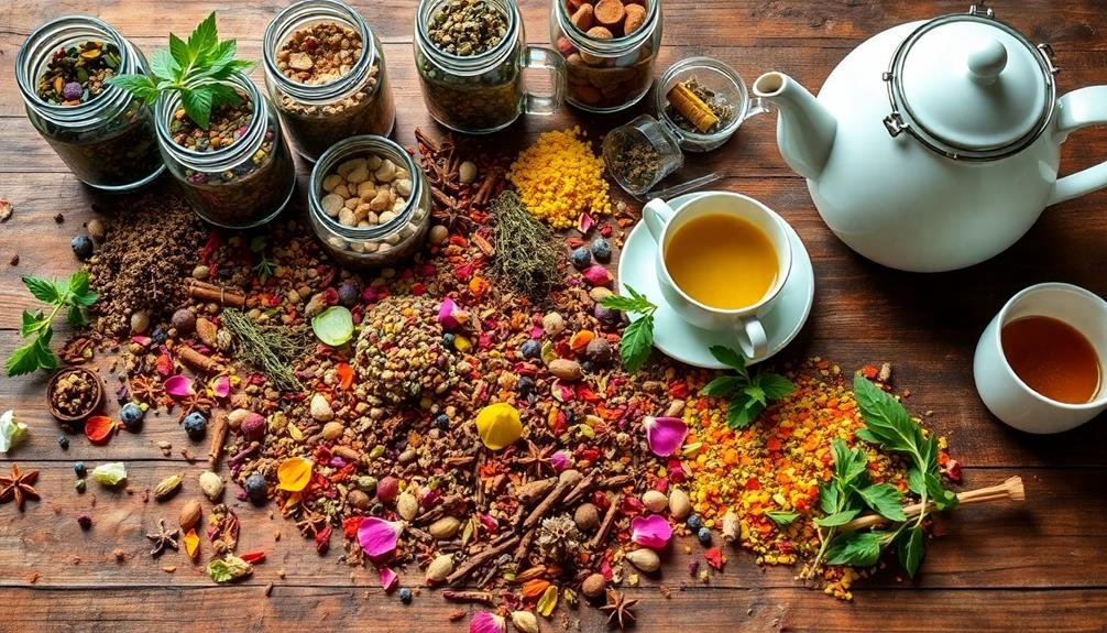herbal tea essential components