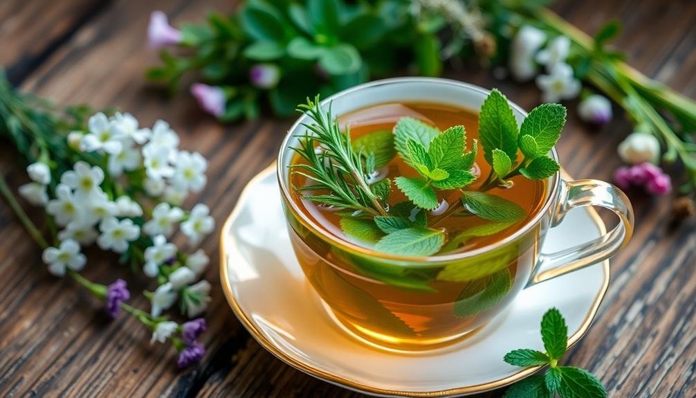 herbal tea flavor combination
