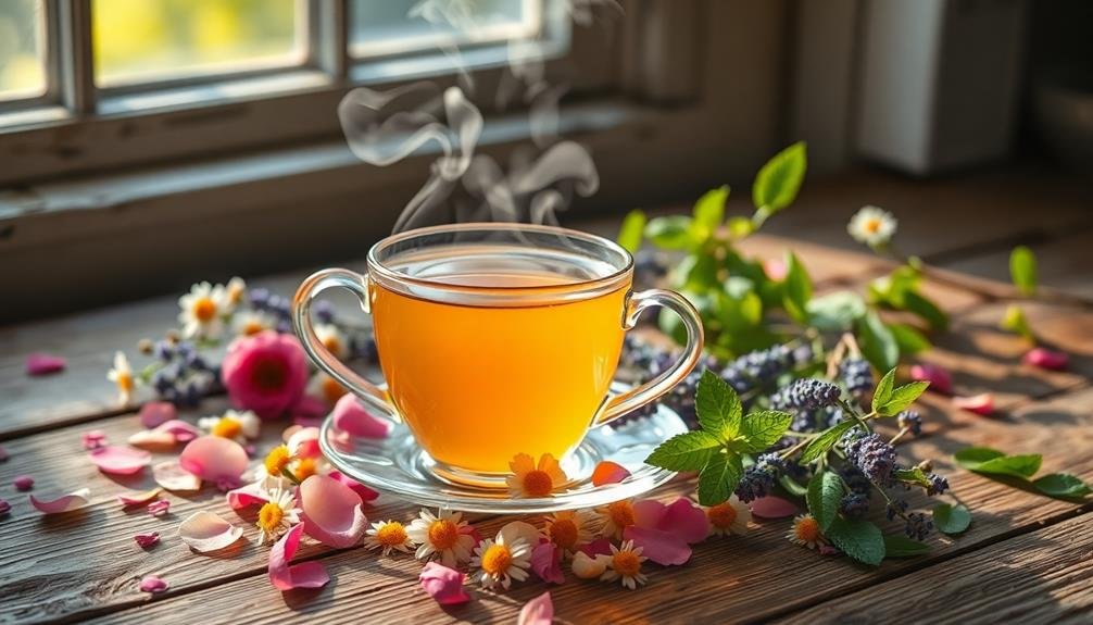 Skin-Nourishing Herbal Tea Blends for Natural Beauty