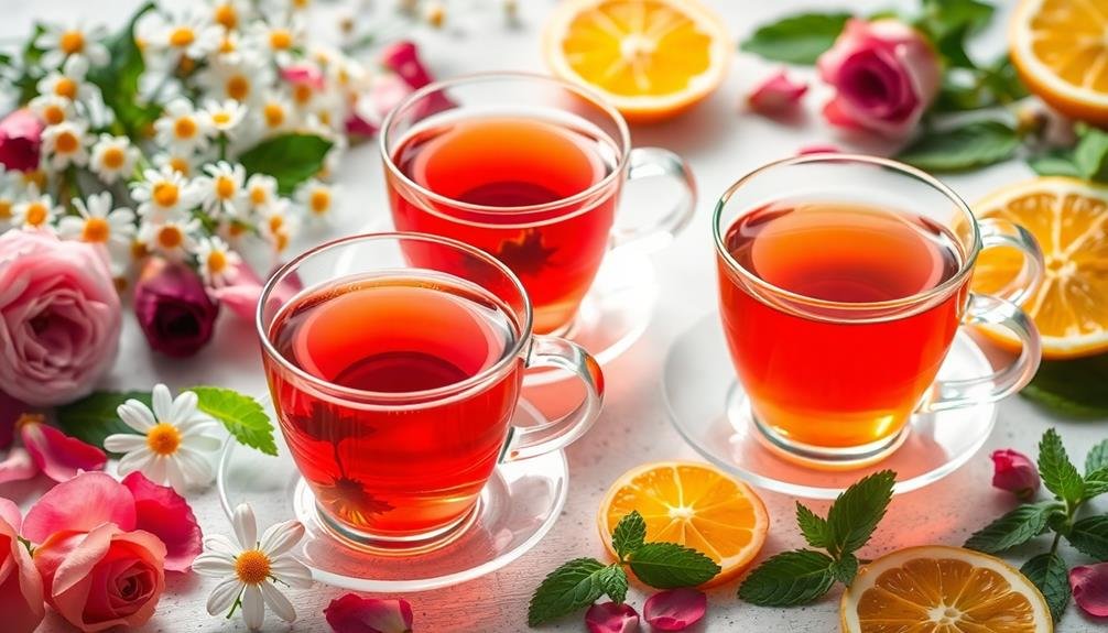 herbal tea for skin