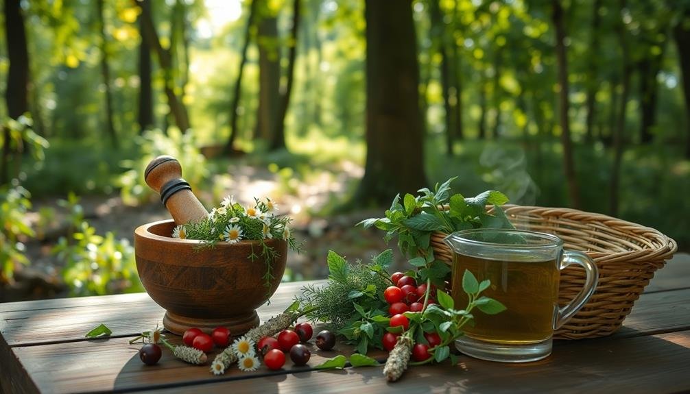 herbal tea foraging guide