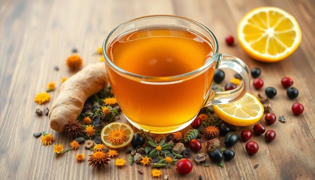 herbal tea immune boosters